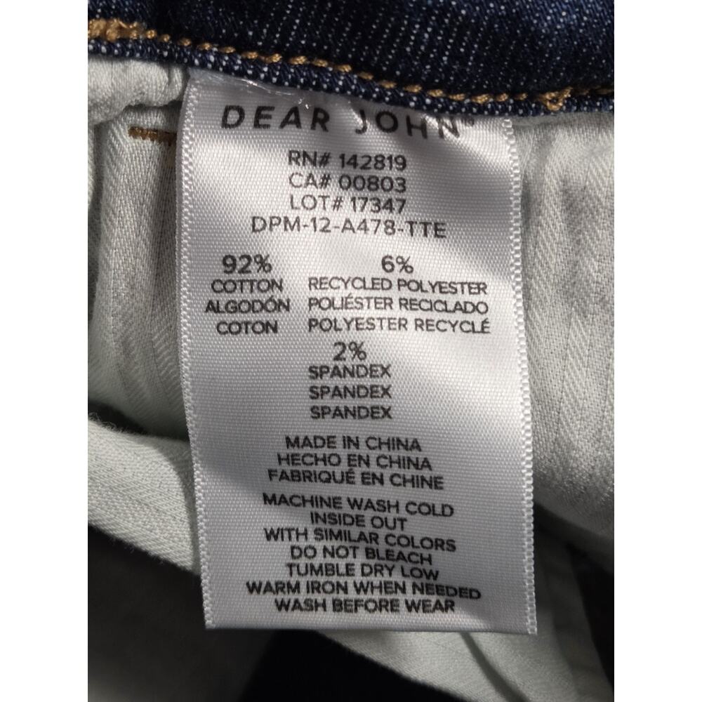 Dear John NWT Gisele Skinny Jeans Stretch Denim 31 - Picture 5 of 6